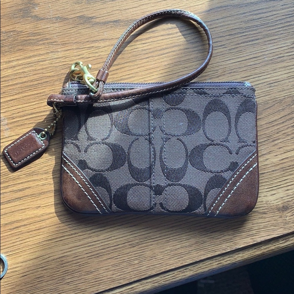 Coach wristlet